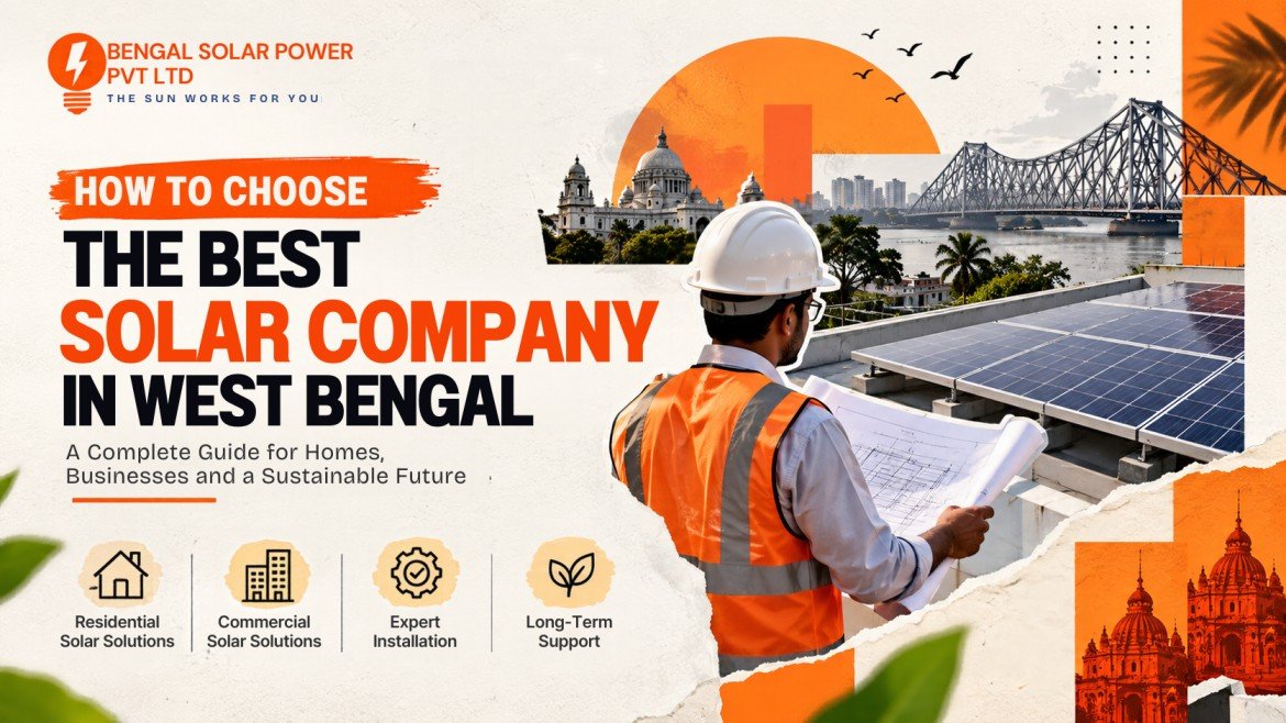 Best solar company in West Bengal for rooftop solar installation
